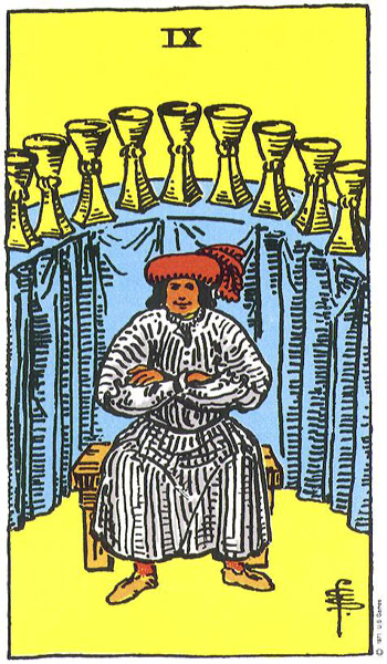 Chín Cốc (Nine of Cups)