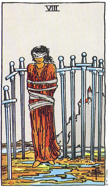 Tám Kiếm (Eight of Swords)