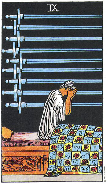 Chín Kiếm (Nine of Swords)