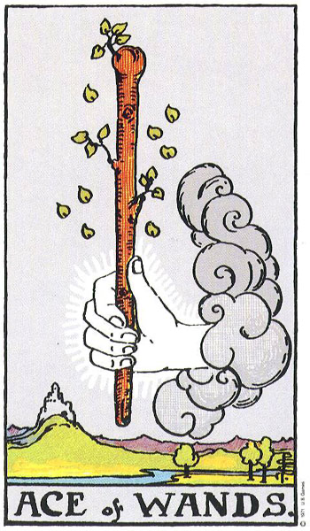 Át Gậy (Ace of Wands)