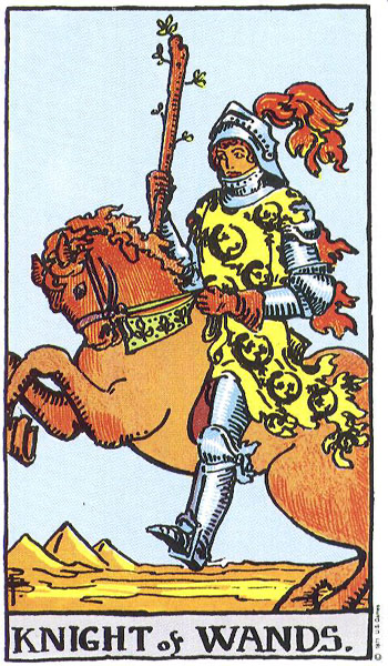 Hiệp Sĩ Gậy (Knight of Wands)
