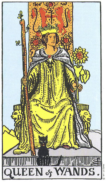 Hoàng Hậu Gậy (Queen of Wands)
